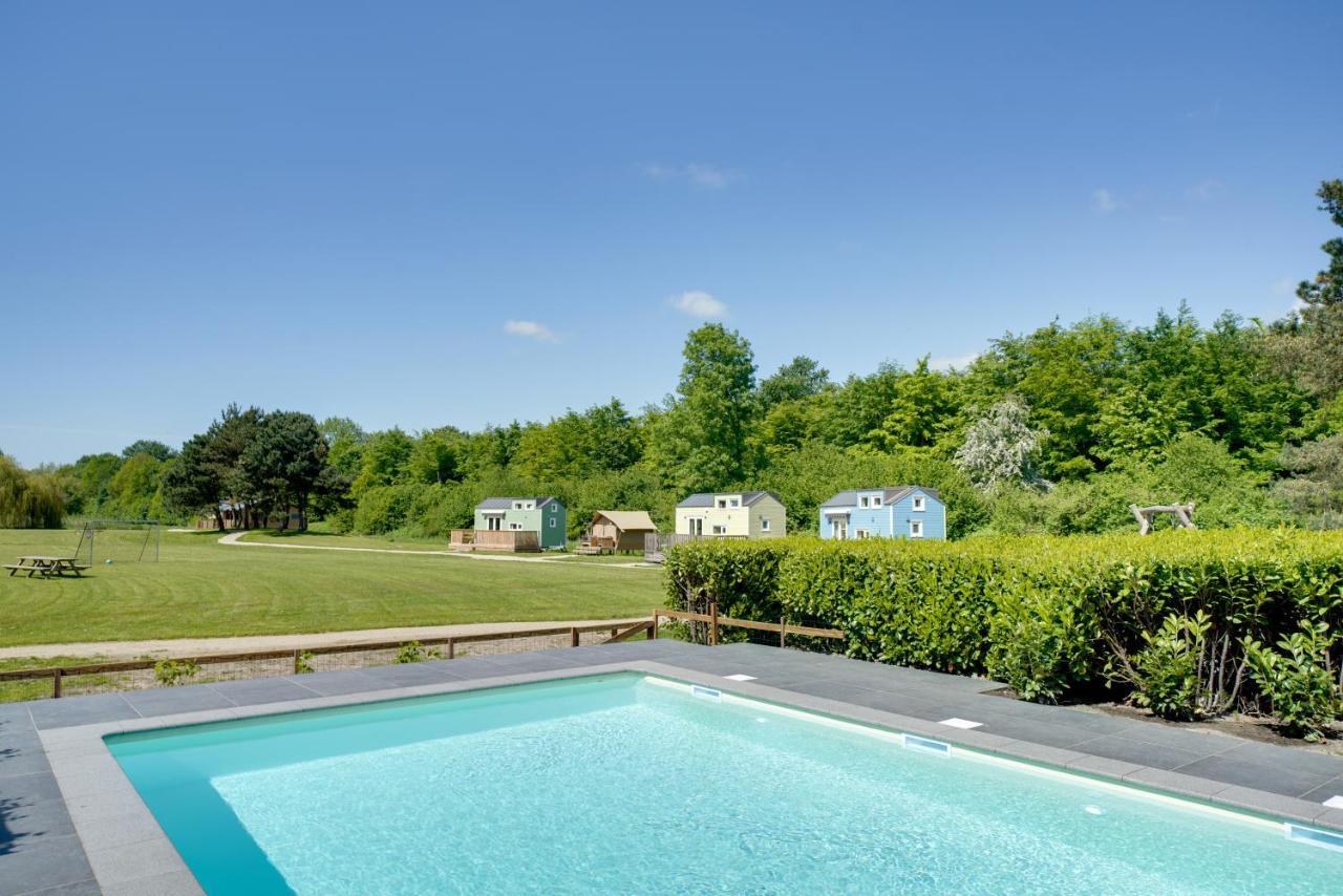 Green Tiny House With Shared Pool زيفولد المظهر الخارجي الصورة
